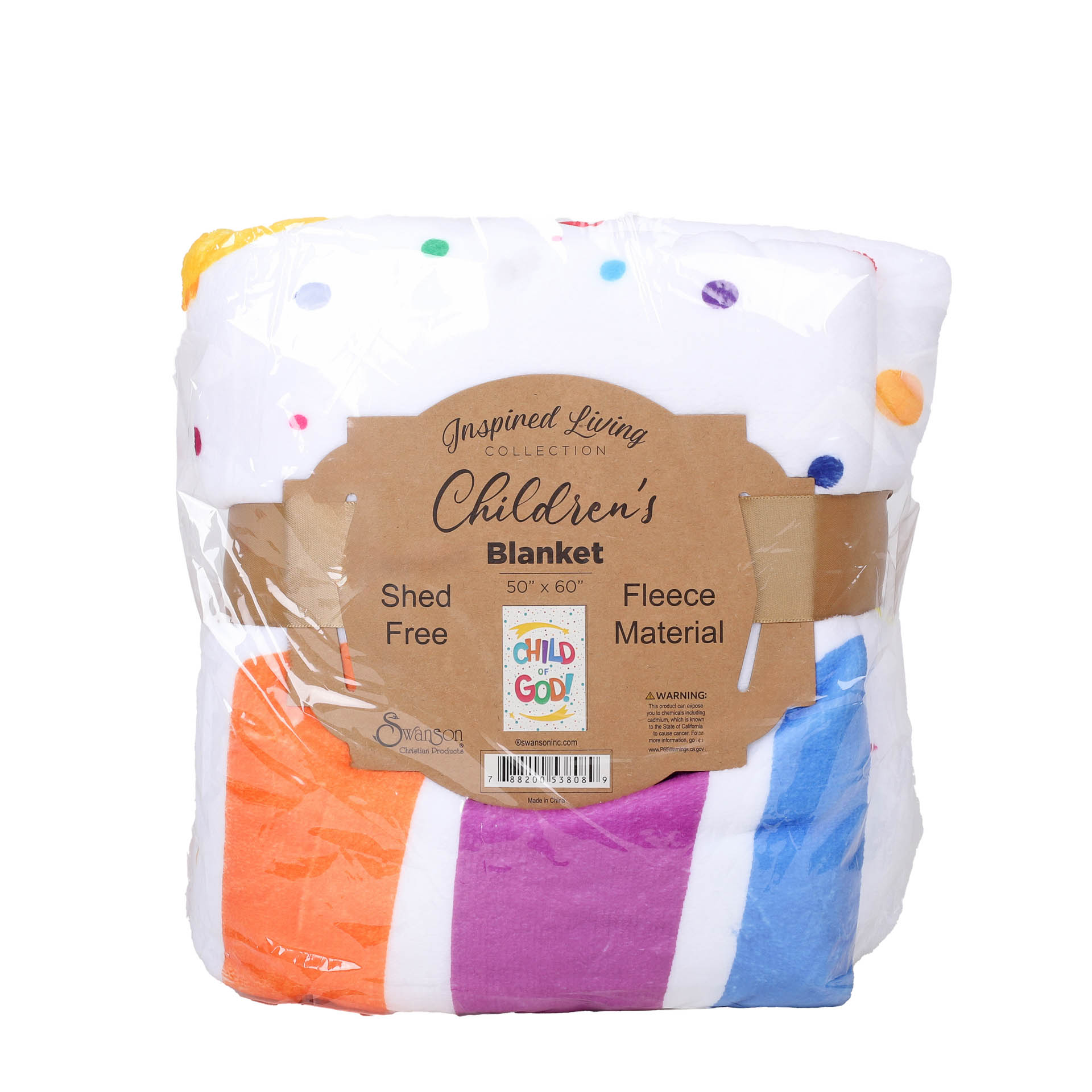 Kid's Throw Blanket - Child of God - 50X60 | Swanson Christian Products