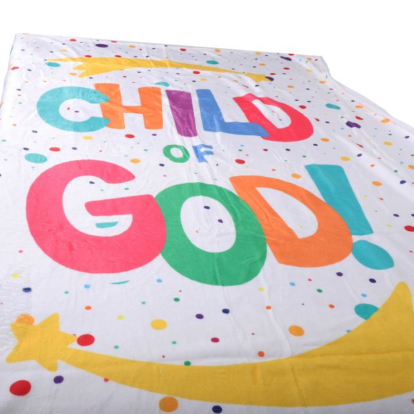 Kid's Throw Blanket - Child of God - 50X60 | Swanson Christian Products
