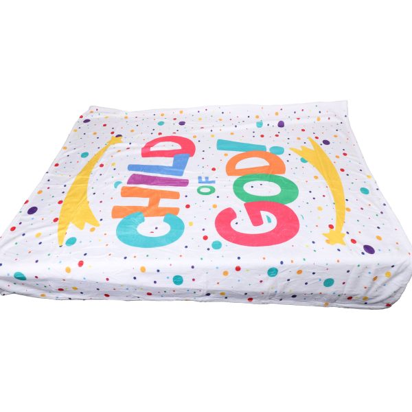 Kid's Throw Blanket - Child of God - 50X60 | Swanson Christian Products