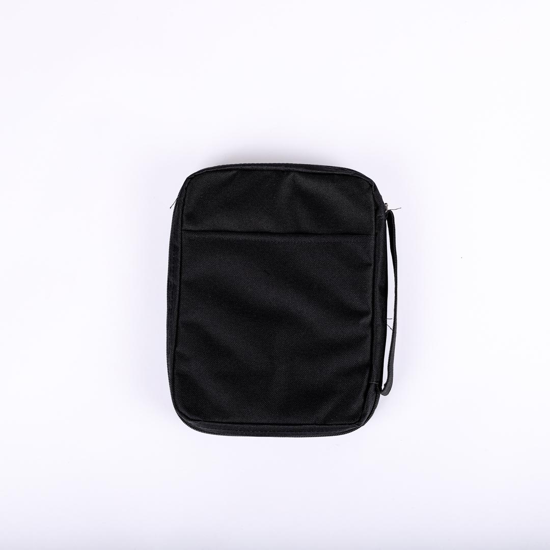 Bible Cover Microfiber Black Race Car( Finish The Race)- Swanson Christian Products