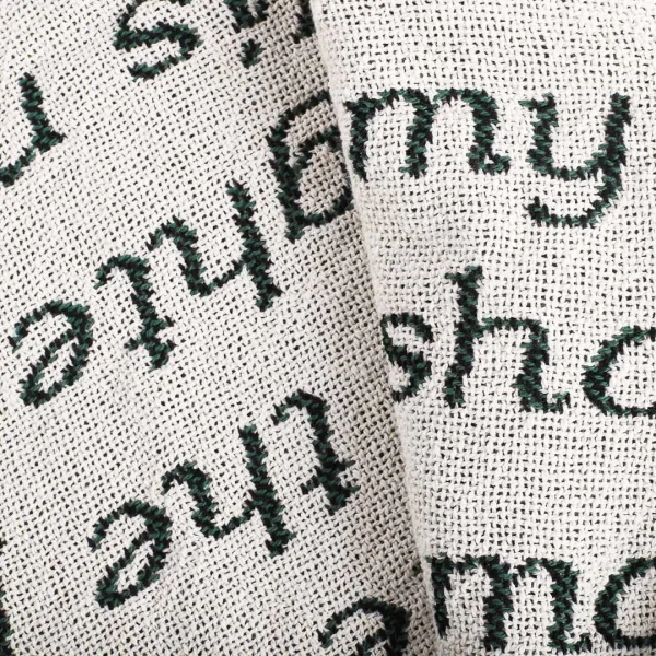 Lord Is My Shepherd Throw- green- Swanson Christian Products