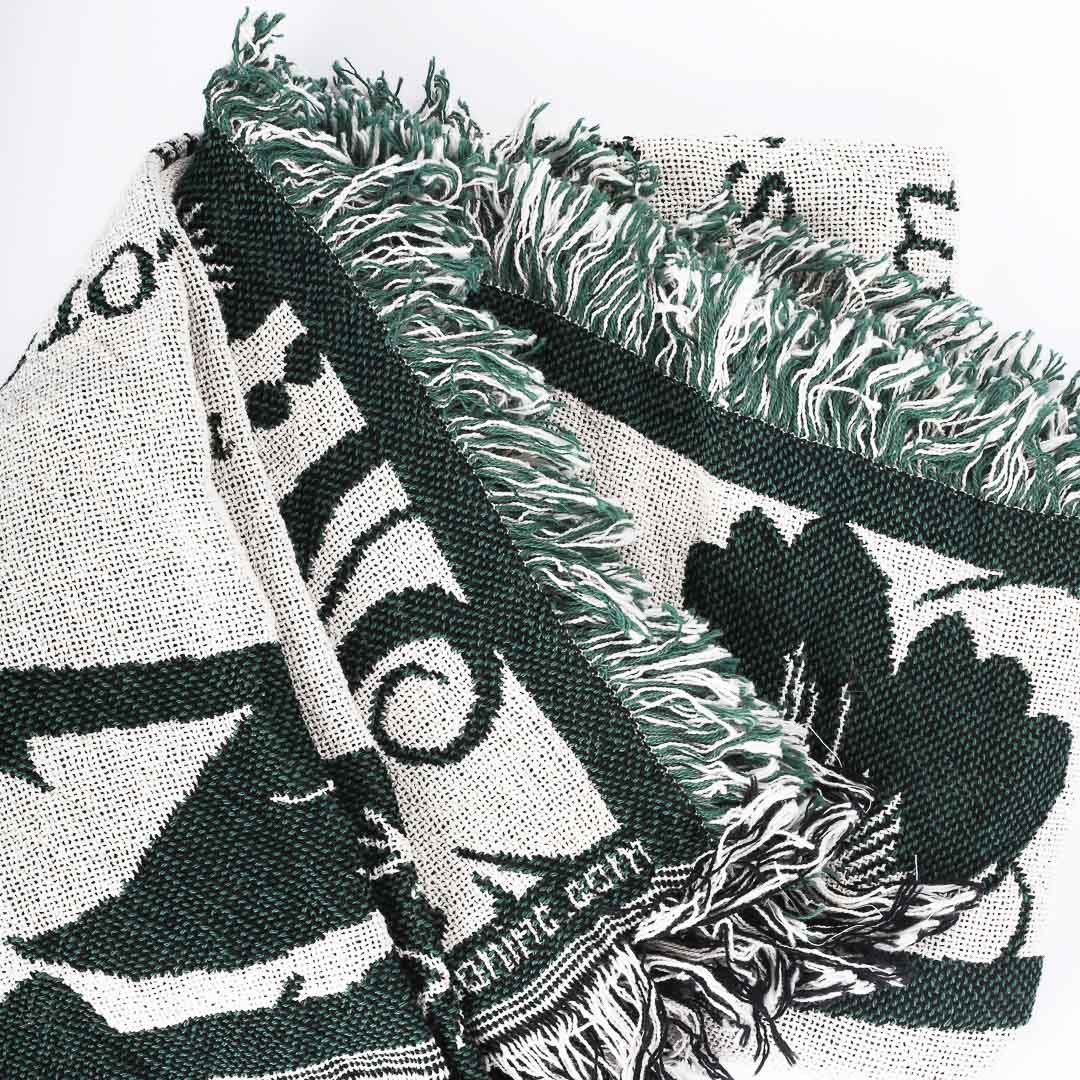 Lord Is My Shepherd Throw- green- Swanson Christian Products