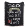 Tapestry Teachers Encourage Hands, Minds & Hearts 52X60 | Swanson Christian Products