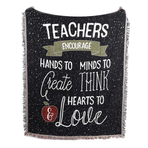 Tapestry Teachers Encourage Hands, Minds & Hearts 52X60 | Swanson Christian Products