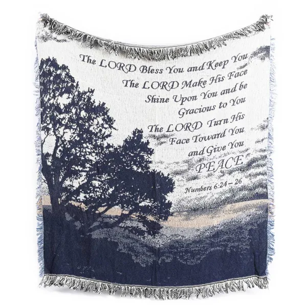 Throw The Lord Bless You Blues 50X60- Swanson Christian Product