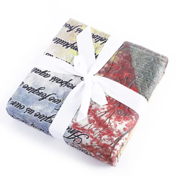 Quilted Throw- The Lord Prayer- Swanson Christian Products