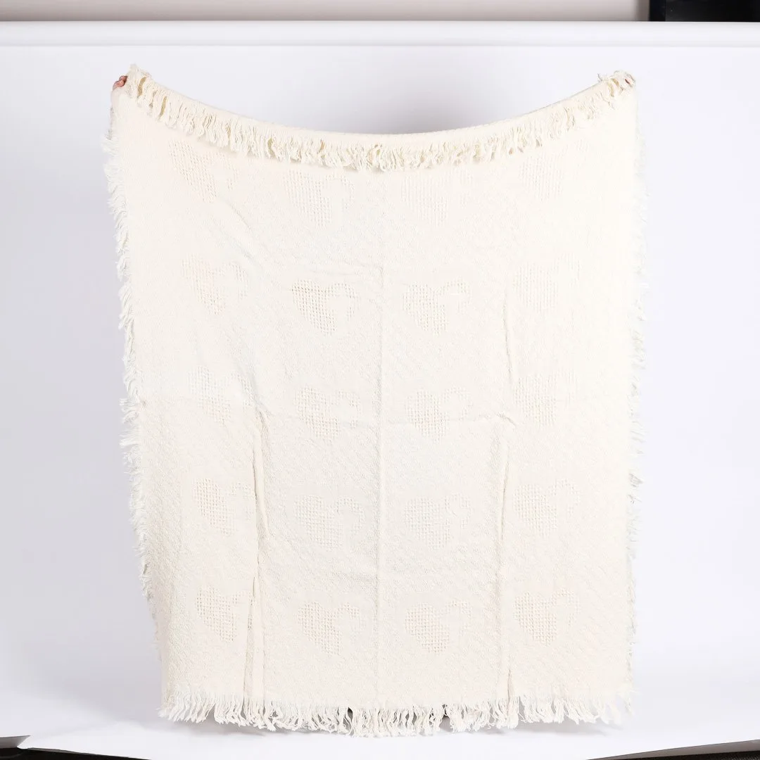 Throw Natural Texture Heart Cross 50X60- Swanson Christian Product