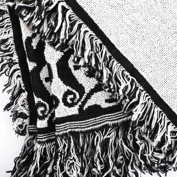 Throw Natural Texture Heart Cross 50X60- Swanson Christian Product