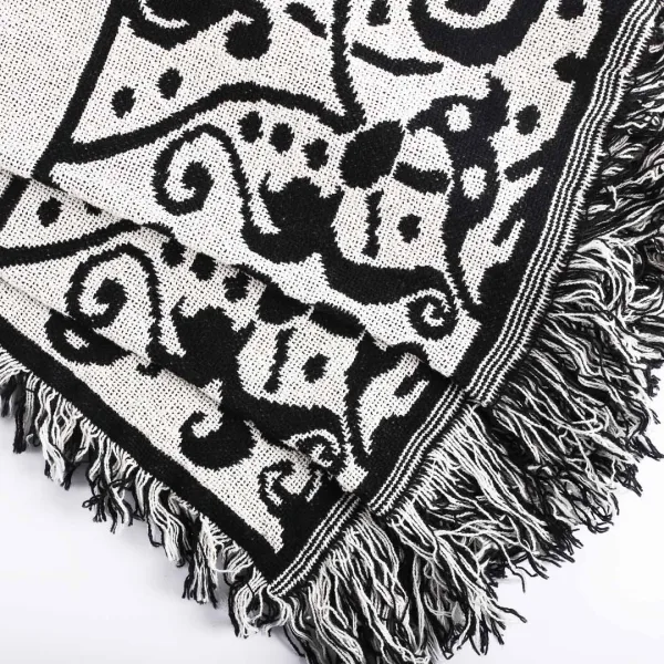 Throw Natural Texture Heart Cross 50X60- Swanson Christian Product