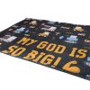 Kid's Throw Blanket - My God Is So Big - 50X60 | Swanson Christian Products