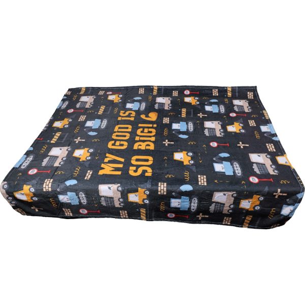 Kid's Throw Blanket - My God Is So Big - 50X60 | Swanson Christian Products
