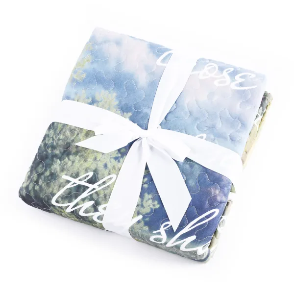 Quilted Throw - Blessed Are Those Who Mourn | Swanson Christian Products