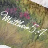 Quilted Throw - Blessed Are Those Who Mourn | Swanson Christian Products