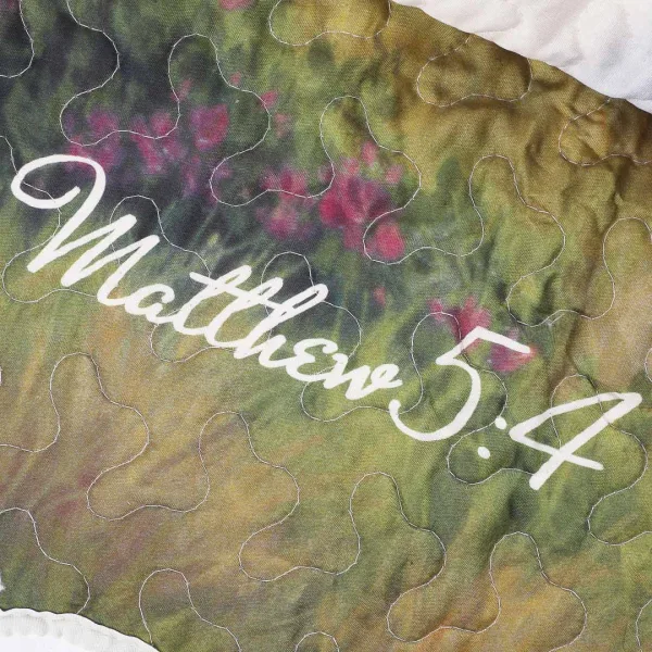 Quilted Throw - Blessed Are Those Who Mourn | Swanson Christian Products