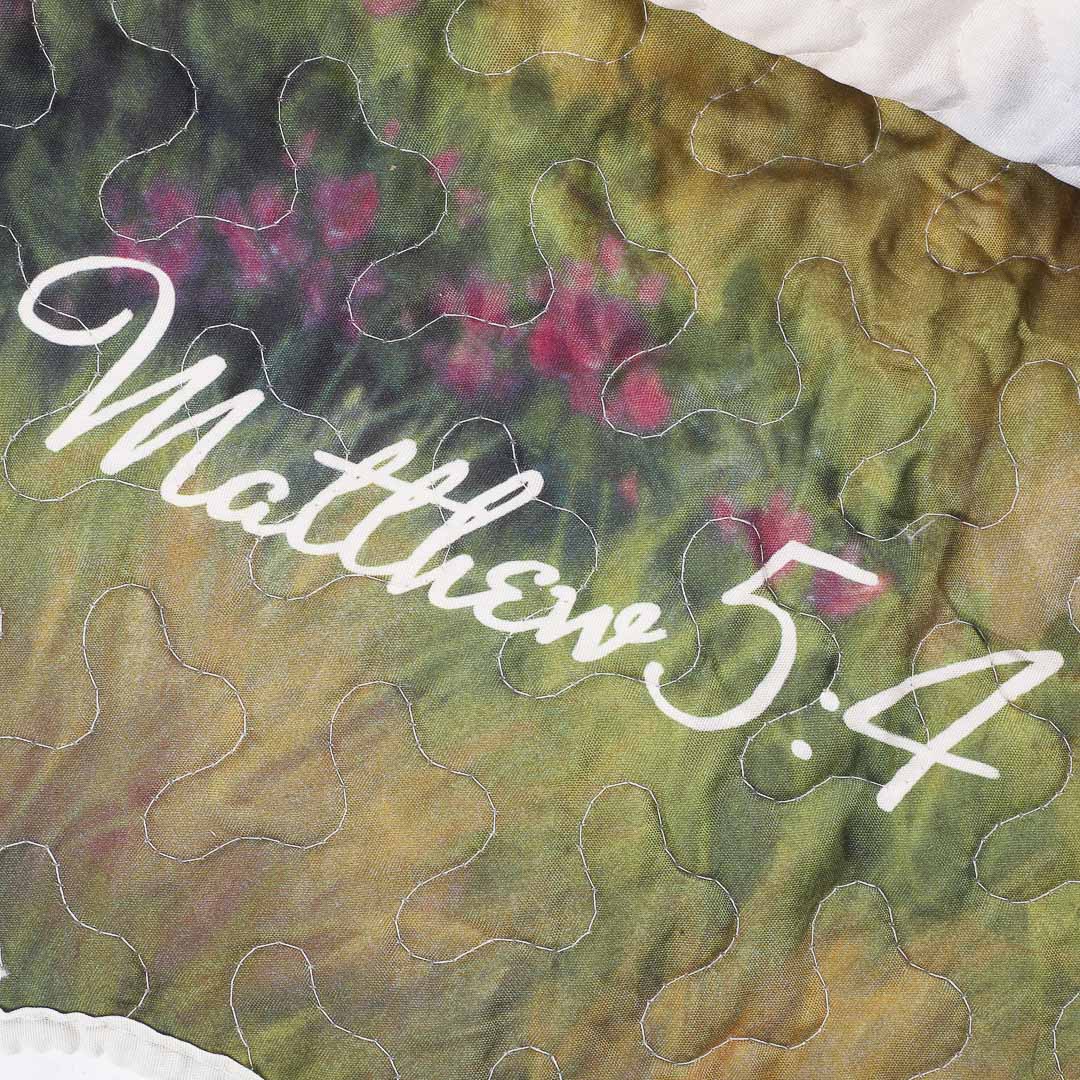 Quilted Throw - Blessed Are Those Who Mourn | Swanson Christian Products