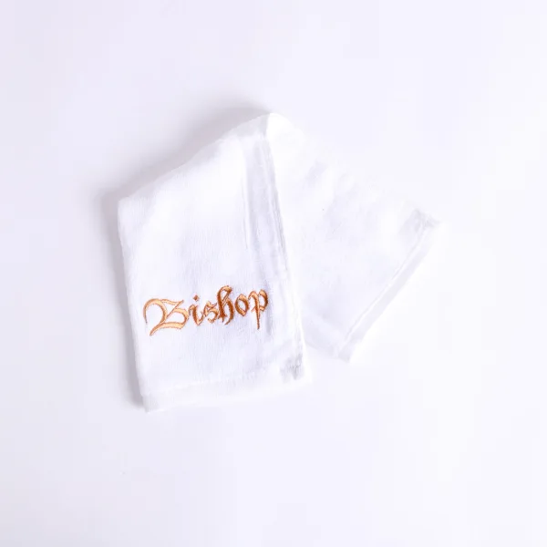 Pastor Towel- Bishop- White Cotton- Swanson Christian Products