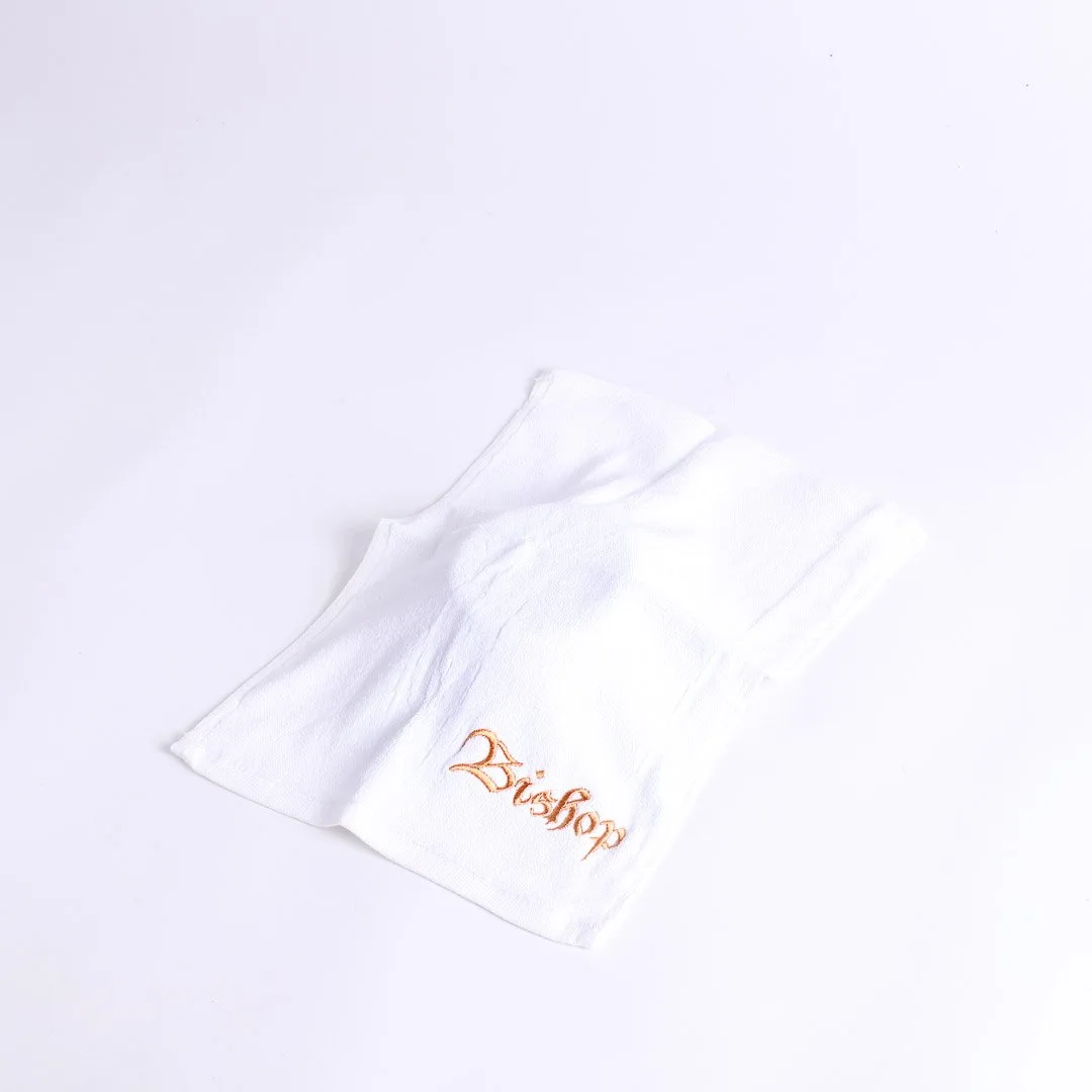 Pastor Towel- Bishop- White Cotton- Swanson Christian Products