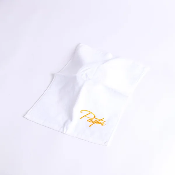 Pastor Towel- Pastor- White Cotton- Swanson Christian Products