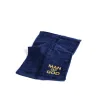 navy cotton pastor towel with "man of God" written on it