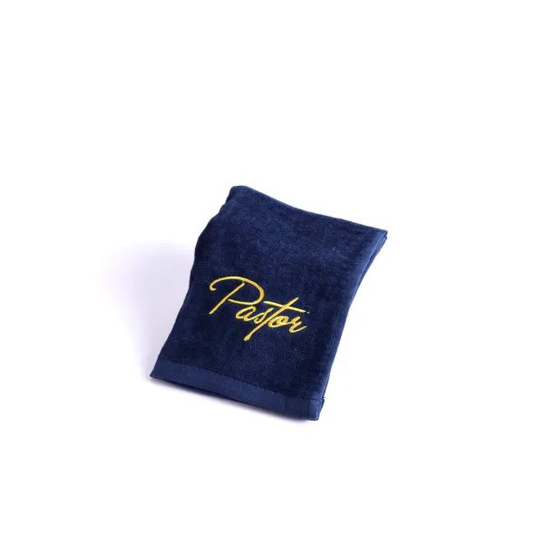 Pastor Towel Pastor Navy Cotton- Swanson Christian Products