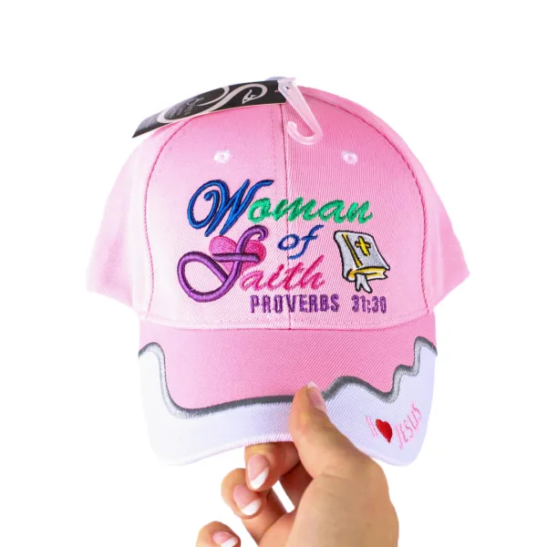 Hat - Pink - Women Of Faith - Swanson Christian Products
