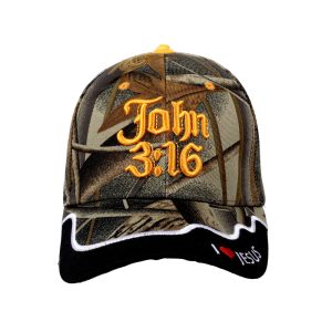 Hat – Camo – John 3:16