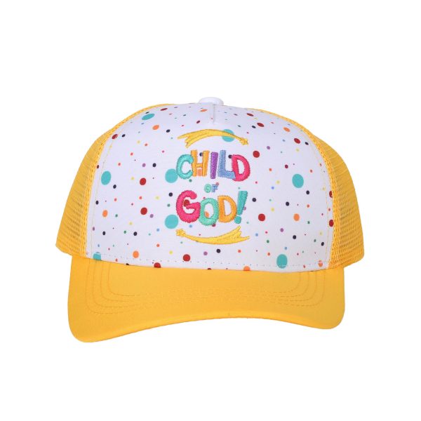 Cap for Kids - Child of God Yellow / White Kids | Swanson Christian Products