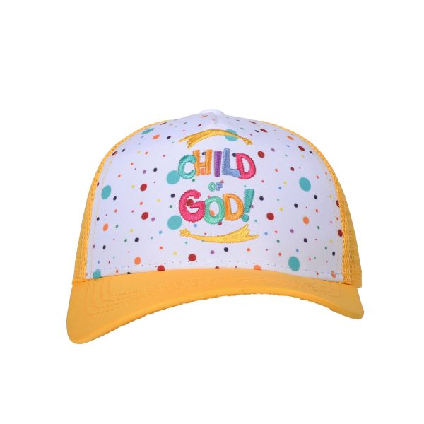 Cap for Kids - Child of God Yellow / White Kids | Swanson Christian Products