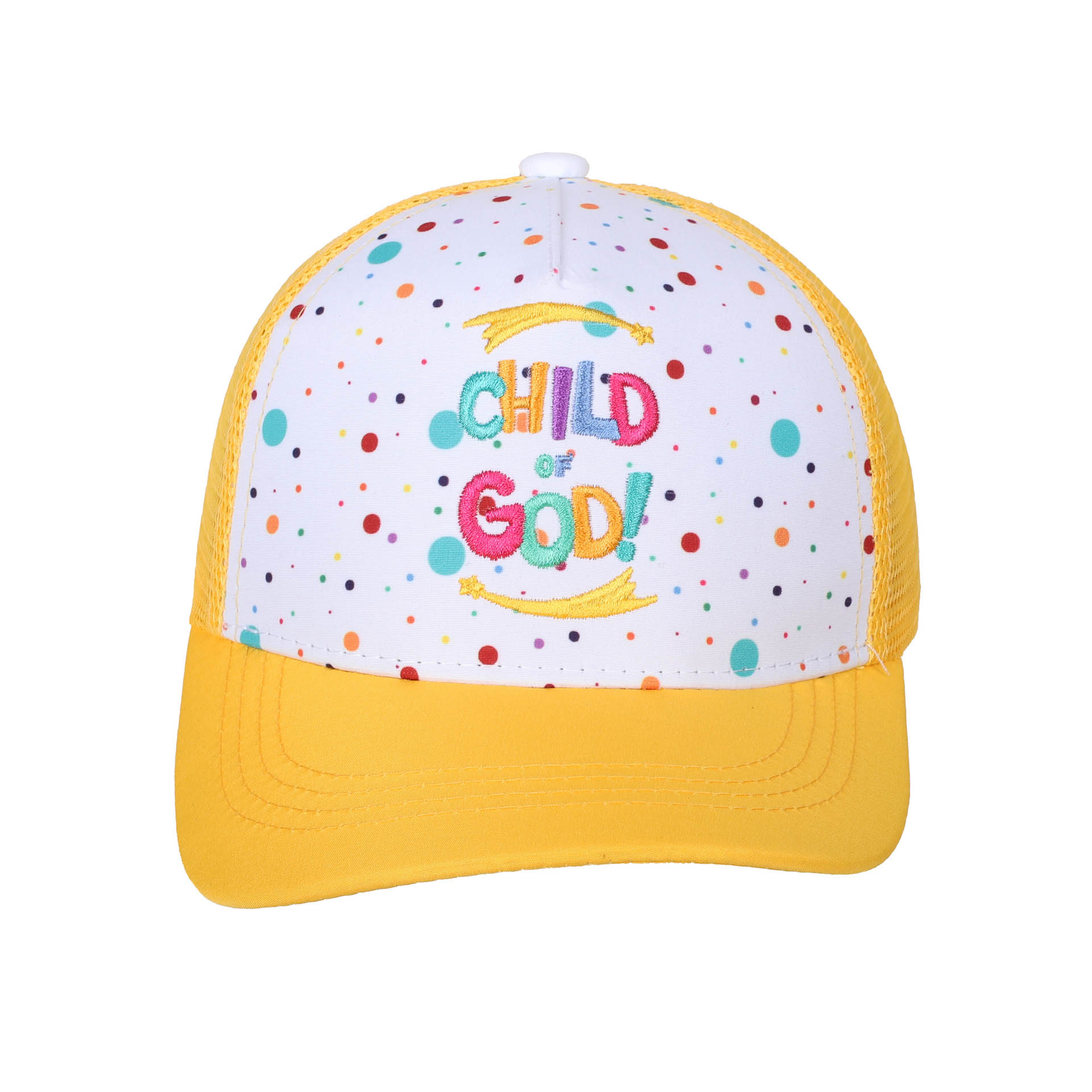 Cap for Kids - Child of God Yellow / White Kids | Swanson Christian Products