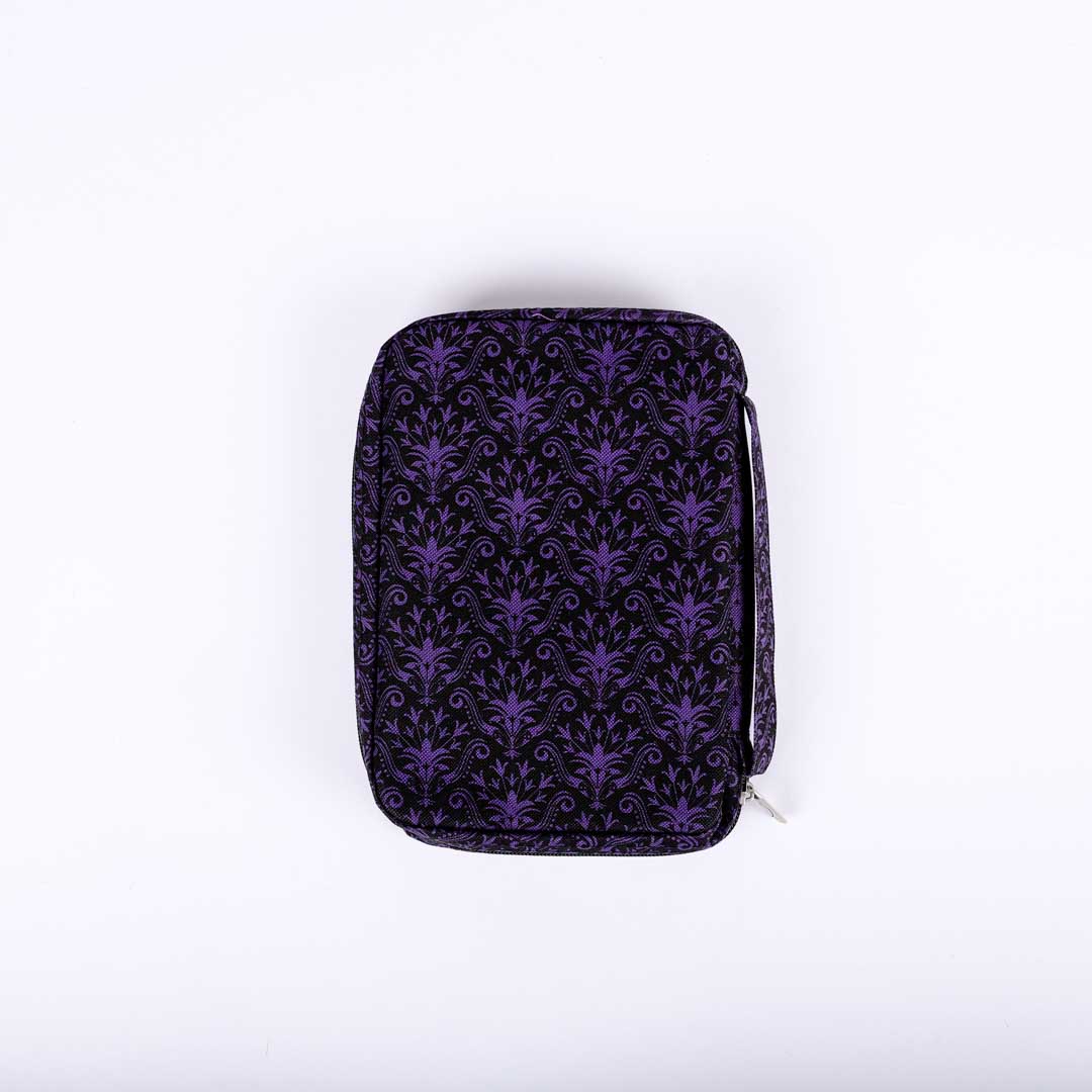 Bible Cover - Canvas Proverbs 31 Cross - M | Swanson Christian Products