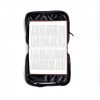 Bible Cover Canvas W/ Grommets Black M- Swanson Christian Products