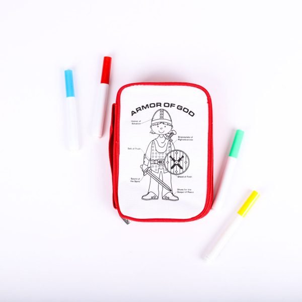 Bible Cover Canvas Washable Armor Of God S- Swanson Christian Products