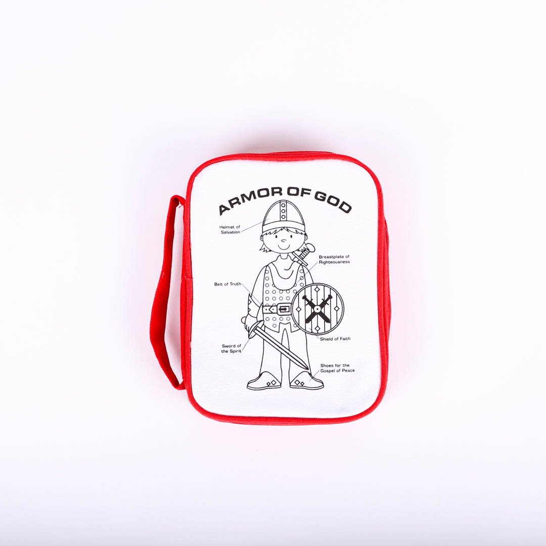 Bible Cover Canvas Washable Armor Of God S- Swanson Christian Products