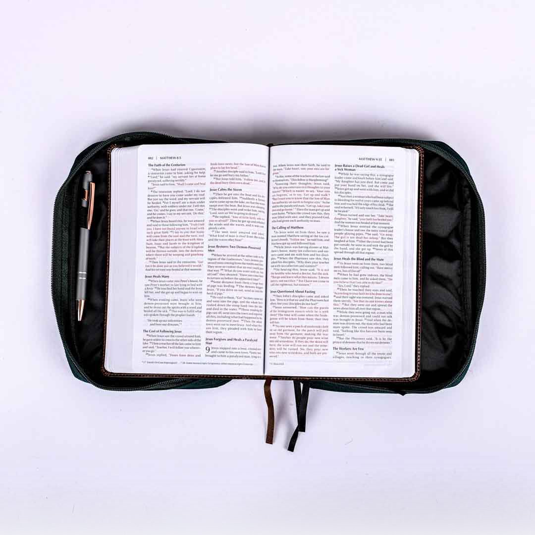 Bible Cover Canvas Surf Shop M- Swanson Christian Products