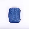 Bible Cover Imitation Leather Multiple Fish- Blue- Swanson Christian Products