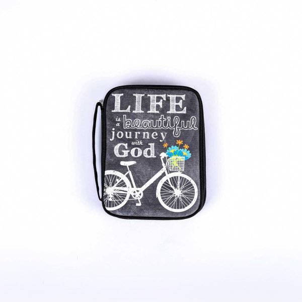 Bible Cover Canvas Life...Journey With God M | Swanson Christian Products