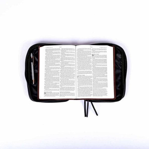 Bible Cover Canvas Be Still & Know M- Swanson Christian Products