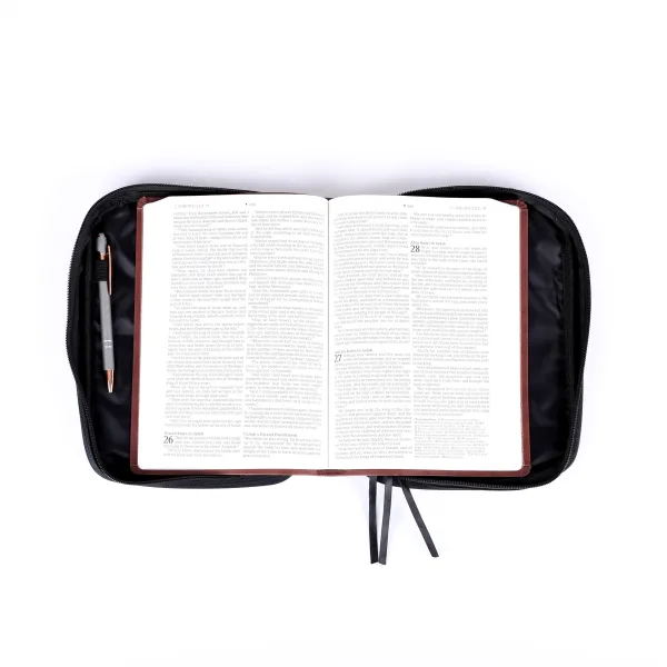 Bible Cover Canvas Be Still & Know L - Swanson Christian Products