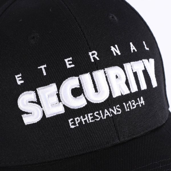 Hat - "Eternal Security" Black | Swanson Christian Products