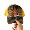 Hat - Camo & Orange - God & Country - Swanson Christian Product