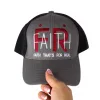 Hat - Gray - Faith That's For Real -Swanson Christian Product