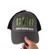 Hat - Green - Christ Before Death - Swanson Christian Products