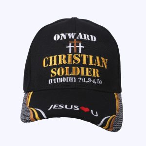 Hat – Black – Onward Christian Soldier