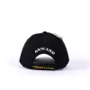 back view of Hat - Black - Onward Christian Soldier- Swanson Christian Products