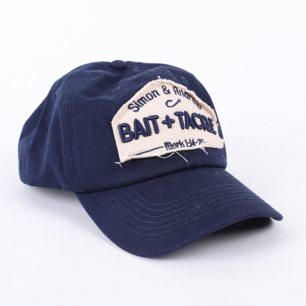 Hat - "Bait And Tackle" Navy - Swanson Christian Products