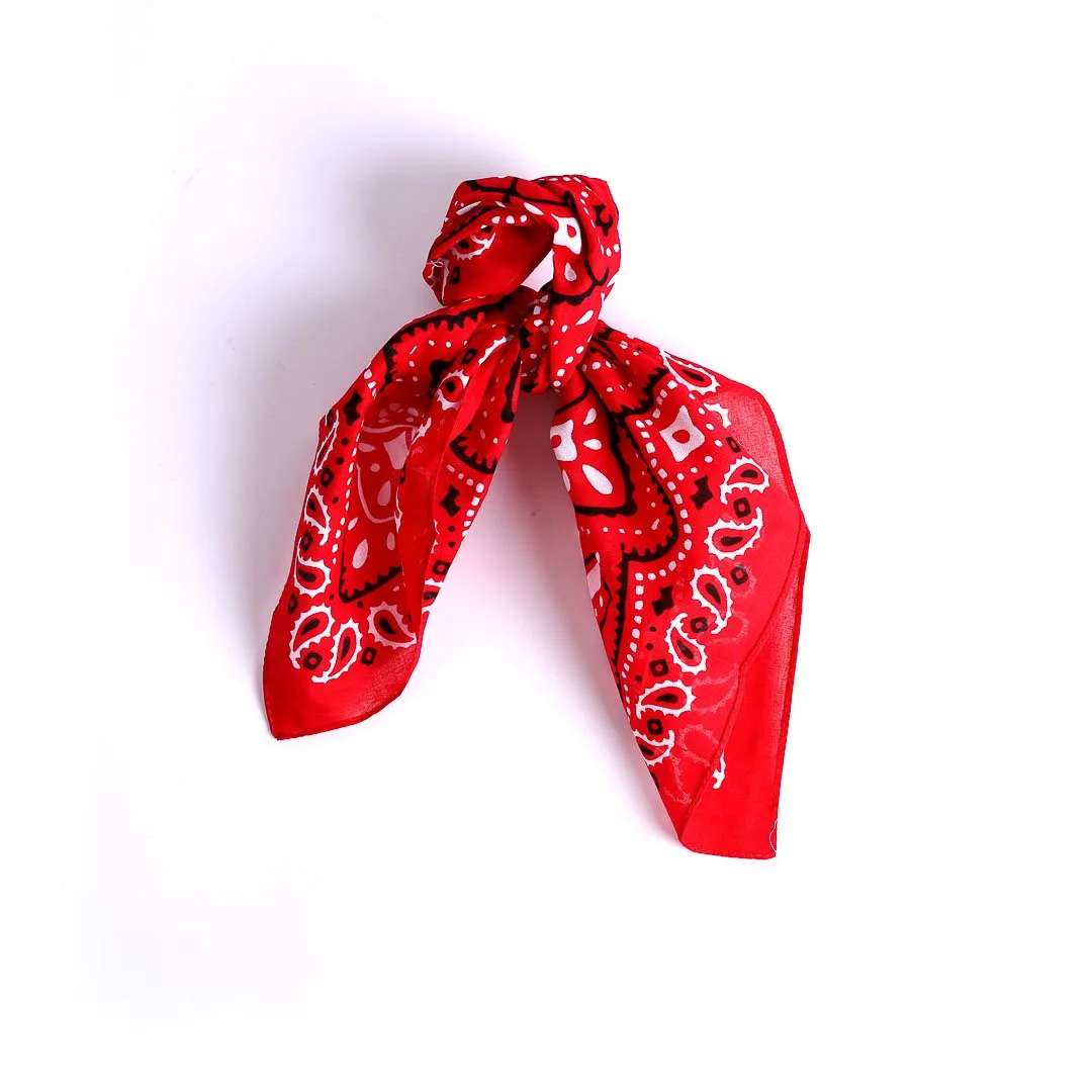 Bandana- Flower Red- Swanson Christian products