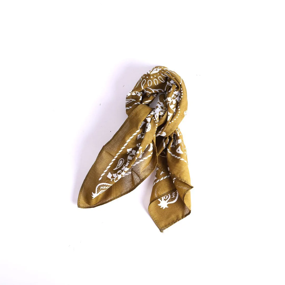 Bandana- Bear Good Fruit- gold- Swanson Christian Products