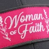 Hat - Pink/Grey - Woman of Faith | Swanson Christian Products