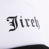 Trucker Hat - "Jireh" Black & White | Swanson Christian Products