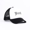 Trucker Hat - "Jireh" Black & White | Swanson Christian Products